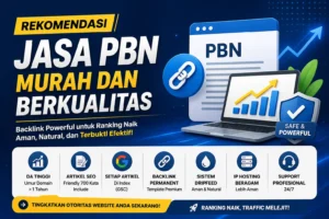 Rekomendasi Jasa PBN Murah dan Berkualitas
