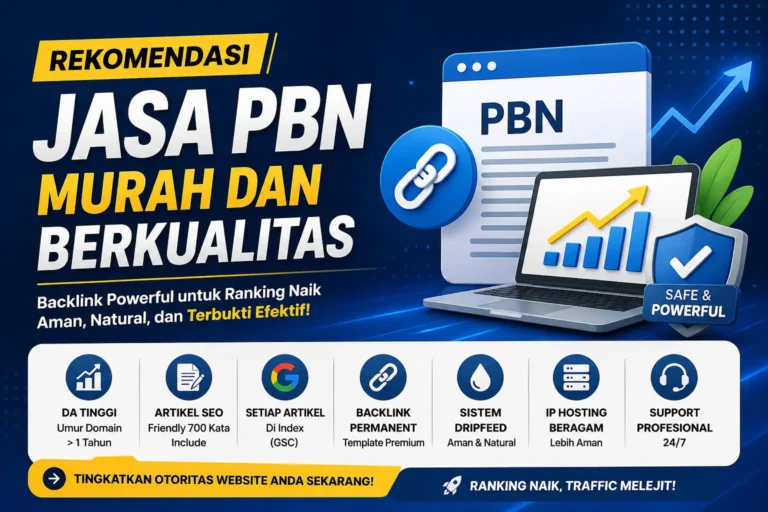 Rekomendasi Jasa PBN Murah dan Berkualitas