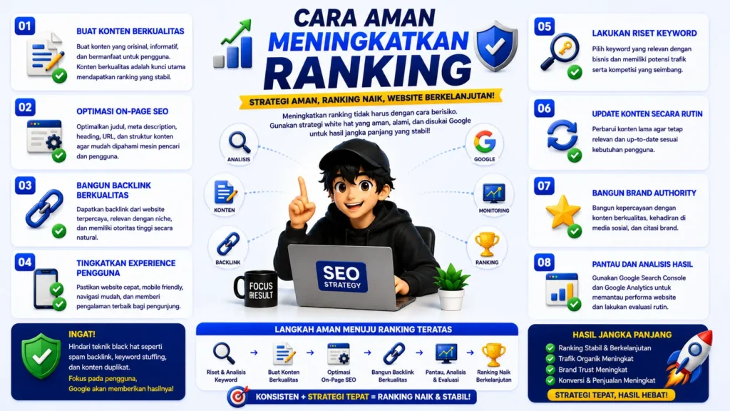 Cara Aman Meningkatkan Ranking