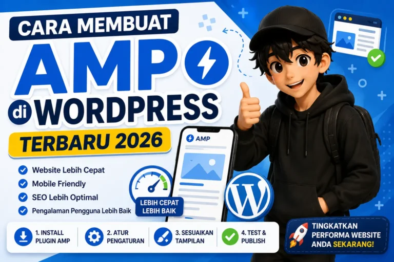 Cara Membuat AMP di WordPress Terbaru 2026