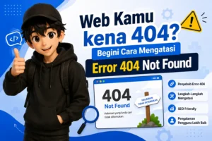 Web Kamu kena 404? Begini Cara Mengatasi Error 404 Not Found