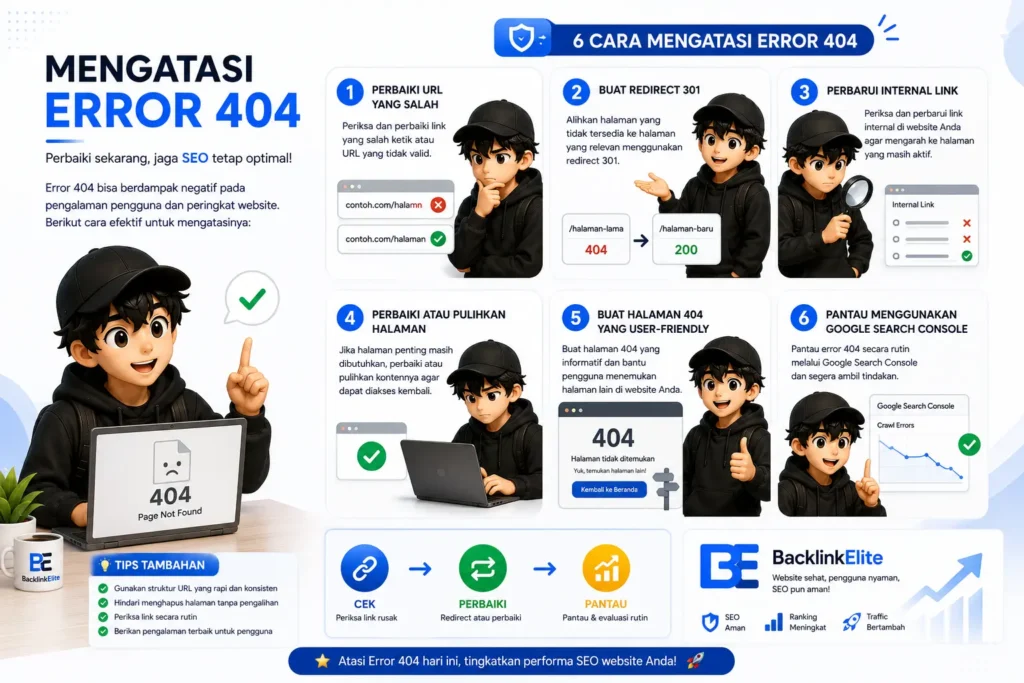 Cara Mengatasi Error 404