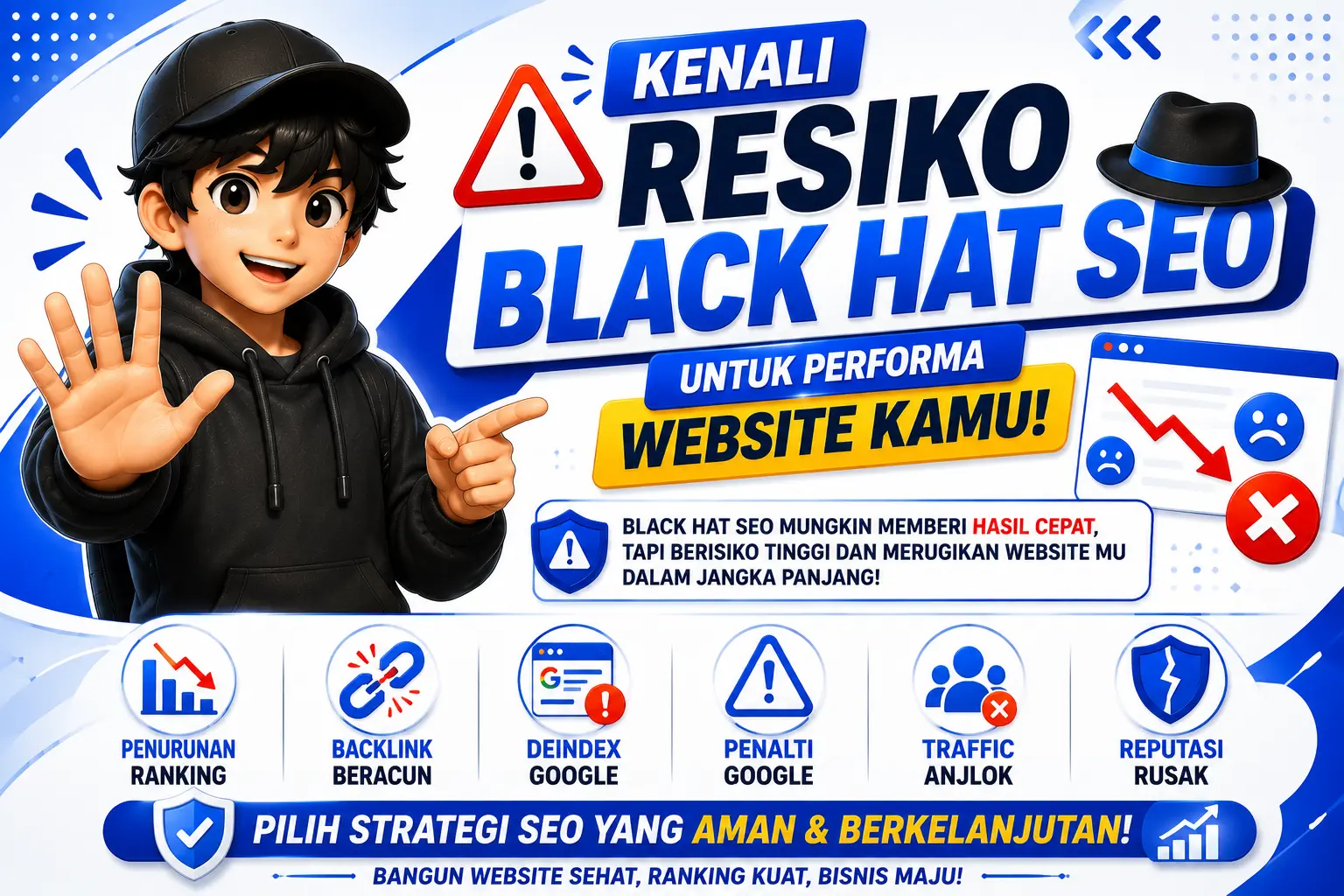 Resiko Black Hat SEO