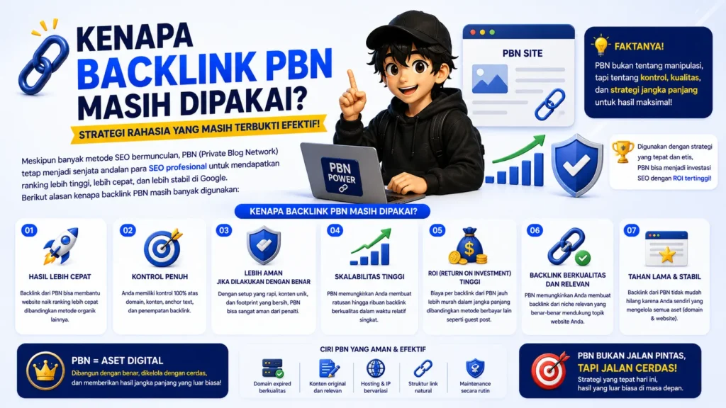 Kenapa Backlink PBN Masih Dipakai