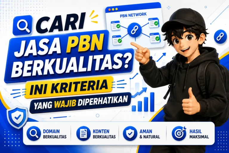 Cari Jasa PBN Berkualitas? Ini Kriteria yang Wajib Diperhatikan
