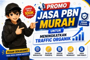 Promo Jasa PBN Murah untuk Meningkatkan Traffic Organik