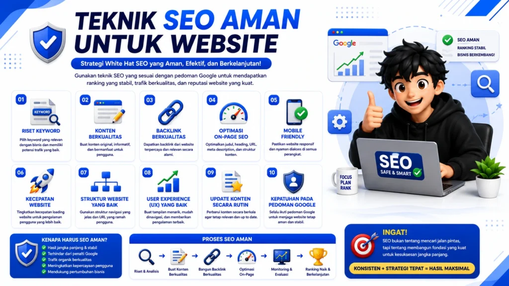 Teknik SEO Aman untuk Website