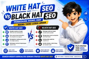 White Hat vs Black Hat SEO: Perbedaan, Risiko, dan Mana yang Lebih Aman